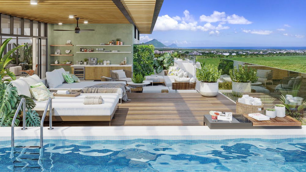 Exclusive Penthouse with Ocean View and Private Pool in the West of Mauritius 1750526093