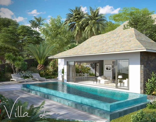 Eco Native Lodge Villa 2: 404m² villa with pool and garden in Rivière Noire 1803002994