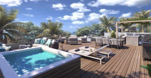 Ground Floor Investment Opportunity – 2-Bedroom Apartment in Pointe aux Canonniers, Grand Baie 1813967005