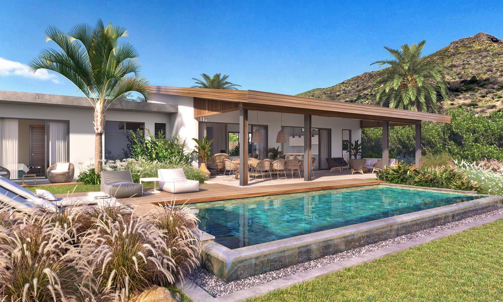 Luxury villa with pool and mountain view for sale | Ekô Savannah, Mauritius 1924785765