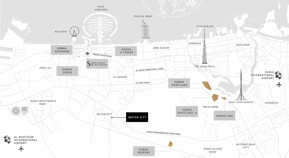 Sobha Orbis – Luxurious 1-Bedroom Apartment in the Heart of Motor City with Unmatched Amenities 1931085256