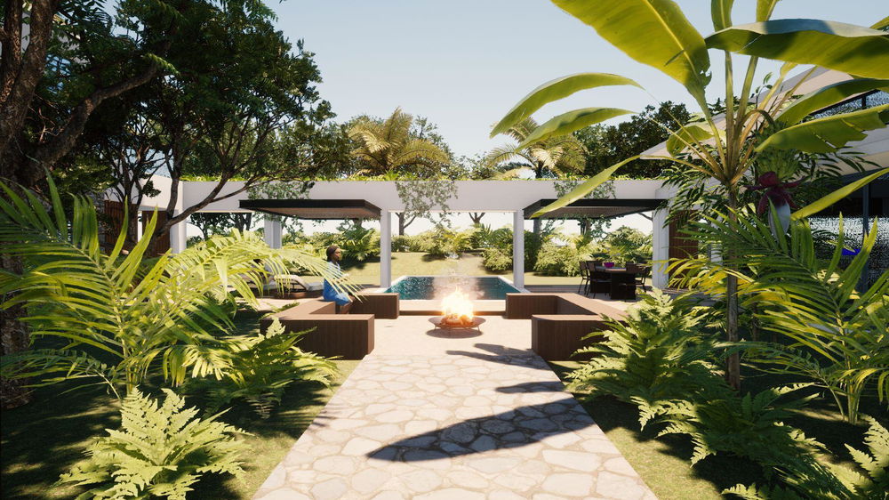 Villa I7: a 560.7 m² contemporary oasis in the heart of the Anahita resort 1959016070