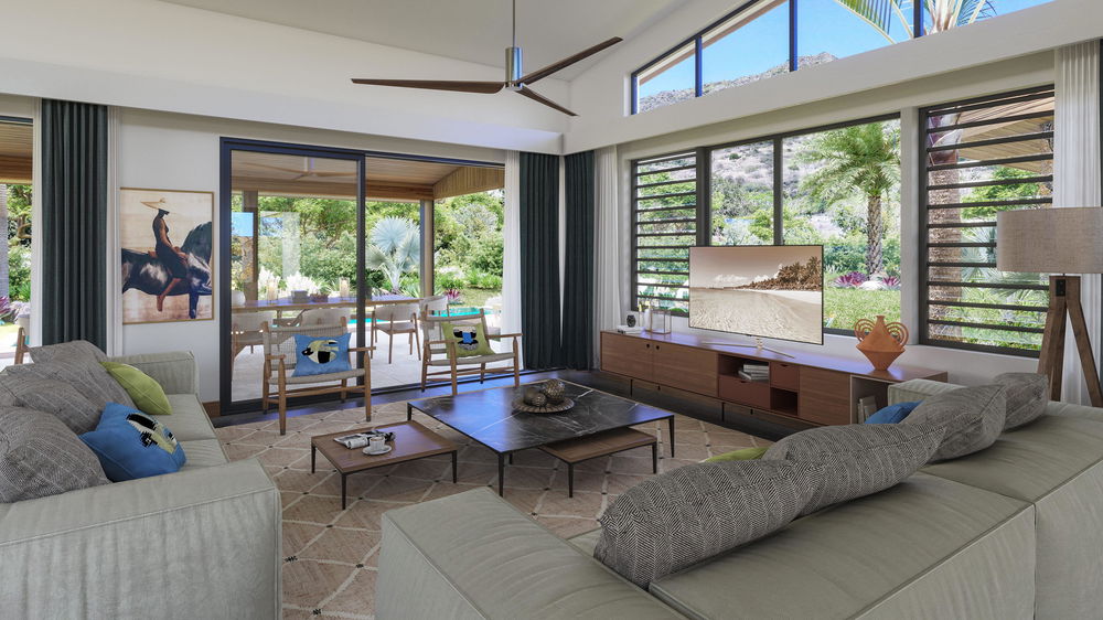 A prestigious villa in Tamarin with 4 bedrooms, pool and exceptional views 1968915678