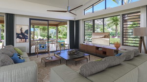 A prestigious villa in Tamarin with 4 bedrooms, pool and exceptional views 1968915678