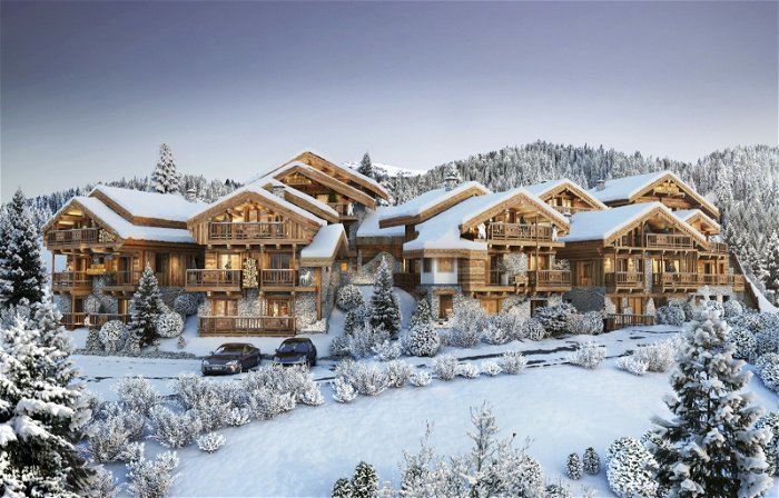 High end chalet with mont blanc view 1979700047