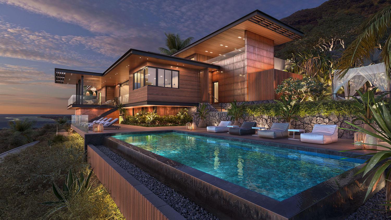 Luxury Villa with Ocean & Mountain Views | Legend Hill – West Coast Mauritius 2039948303