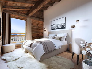 Magnifique Chalet Alpin à Saint-Gervais-les-Bains : vue Mont-Blanc et investissement rentable 2087021468