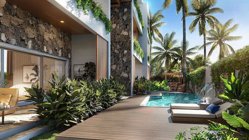 Exceptional Garden Apartment with Private Pool – Royal Merville Boutique Residence 2096422078