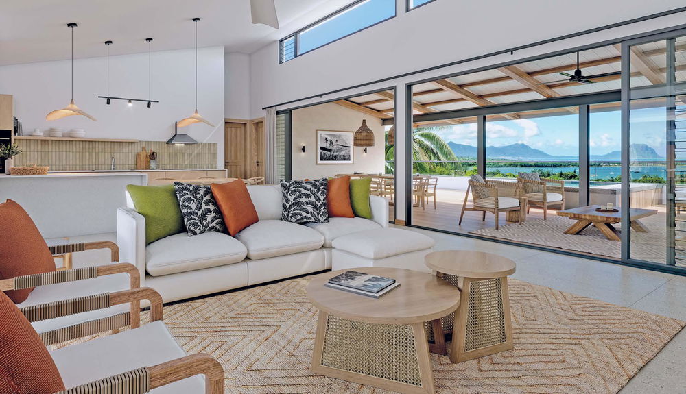 Exceptional villa with exclusive golf access in Tamarin, Mauritius 2107992785