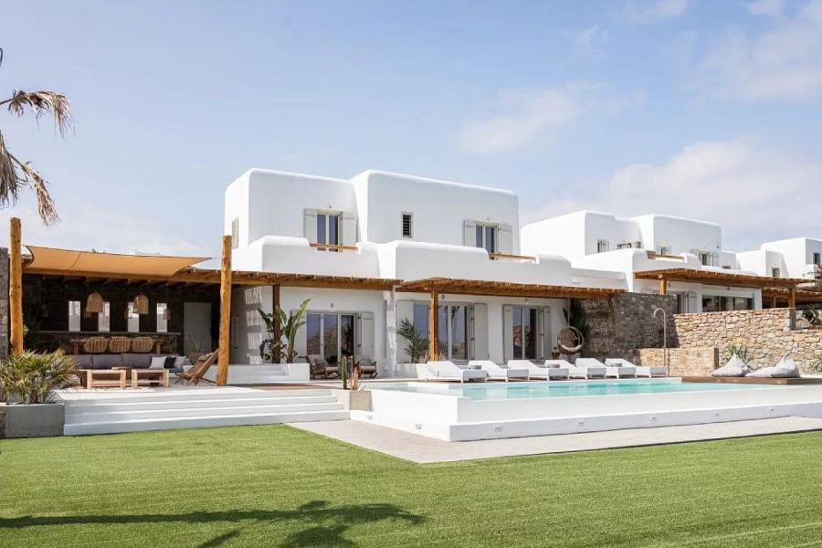 Luxury Mykonos villa with private pool and sea view – contemporary high-end design 2134189116