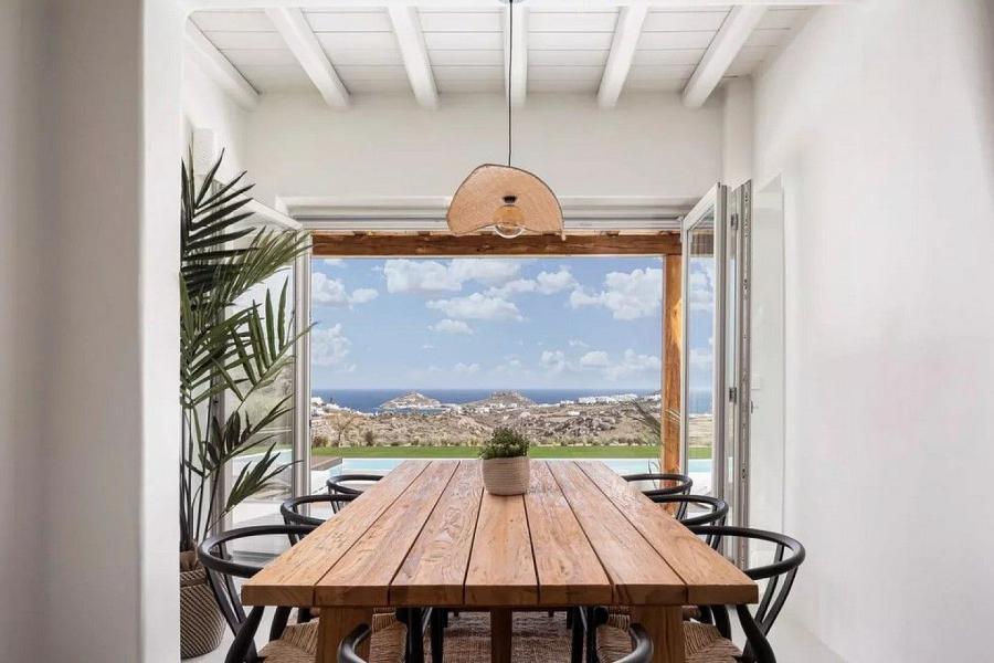 Luxury Mykonos villa with private pool and sea view – contemporary high-end design 2134189116