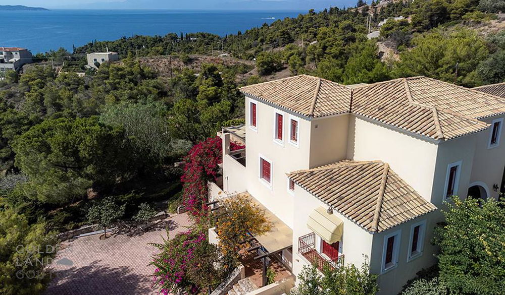 Luxury villa with sea view, swimming pool, and Mediterranean garden for sale | Porto Heli, Greece 2166416108