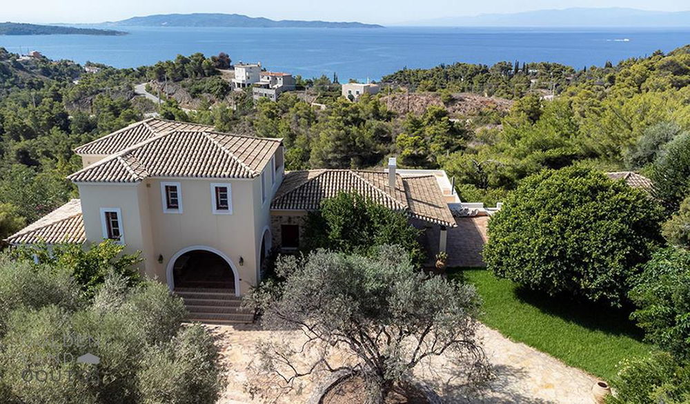 Luxury villa with sea view, swimming pool, and Mediterranean garden for sale | Porto Heli, Greece 2166416108