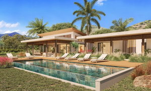 Luxury villa with mountain views, close to golf course and beaches for sale | Tamarin, Mauritius 2193996476