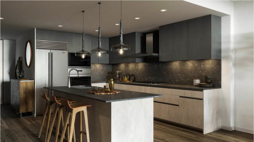 Newly built urban two level townhouse with beautiful patio in Melrose District Los angeles 2380417115