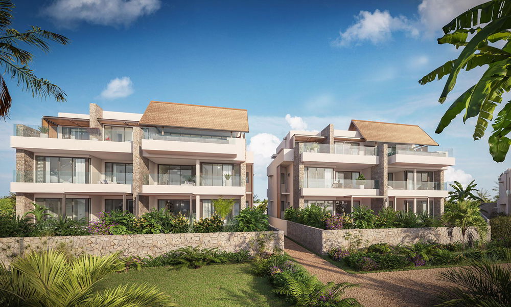 Experience exclusivity with Fine Luxury Property: luxury penthouse with pool, view of Le Morne 2524616123