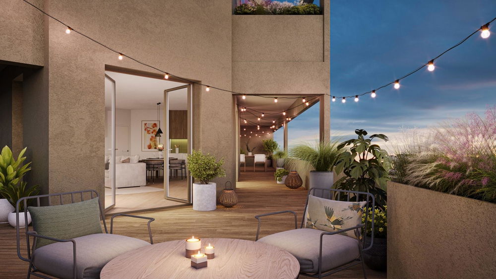 T3 Duplex Apartment with Terraces and Open Views – Bordeaux, Bastide-Niel 2561460997