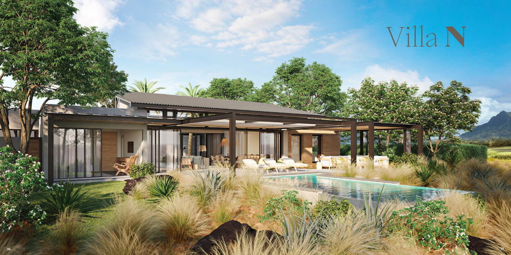 Harmonie-N-42 – eco-friendly villa on 2725m², golf access – Black River 256558548