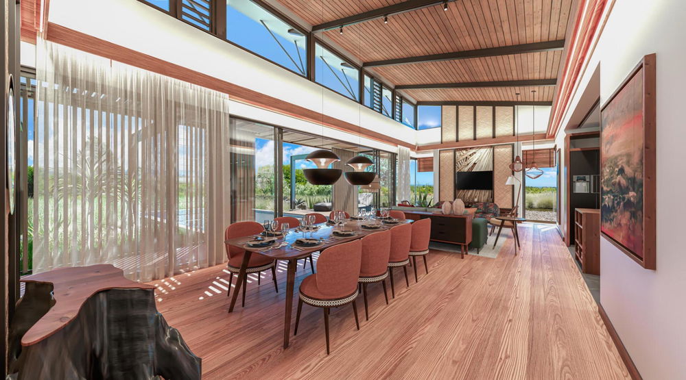 Harmonie-N-42 – eco-friendly villa on 2725m², golf access – Black River 256558548