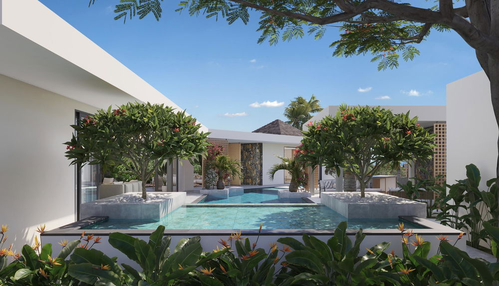 For sale exceptional contemporary villa in the Bel Ombre estate, in the south of Mauritius 257449653
