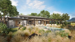 Invest in luxury in Mauritius with this eco-friendly villa overlooking the lagoon 2579437041