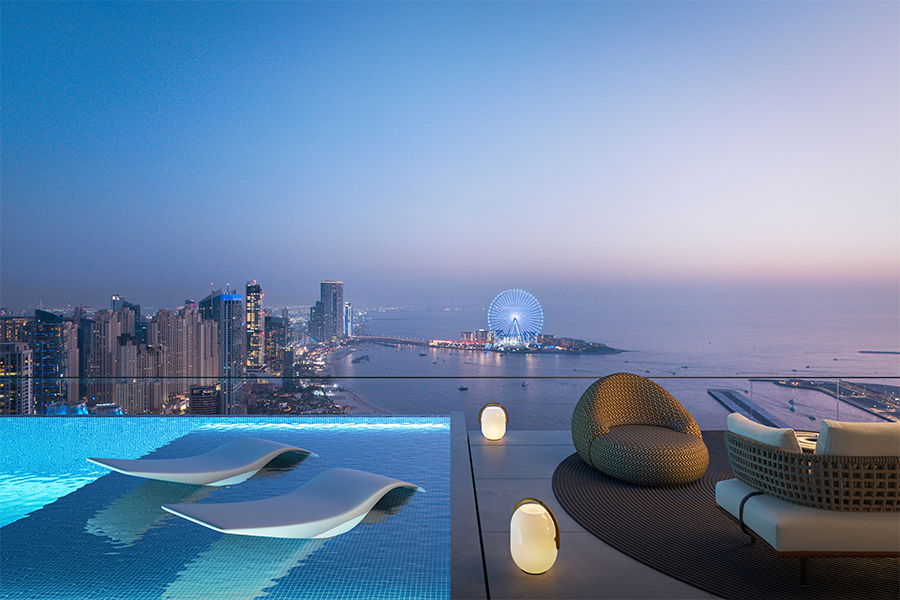 W Residences Dubai Harbour – Lavish 4-Bedroom Apartment with Unmatched City Views from the 30th Floor 2711964580