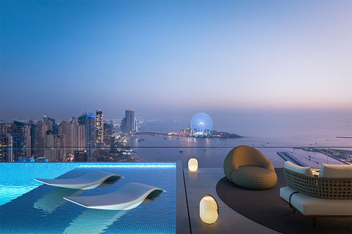 W Residences Dubai Harbour – Lavish 4-Bedroom Apartment with Unmatched City Views from the 30th Floor 2711964580