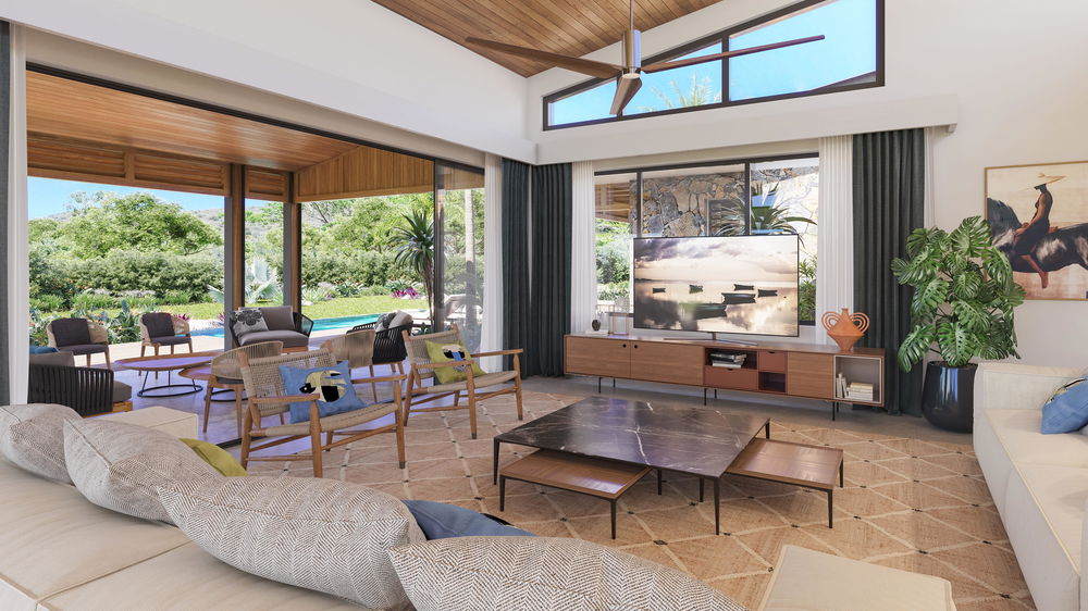 Contemporary villa with spectacular ocean views and infinity pool in Tamarin 2786870376