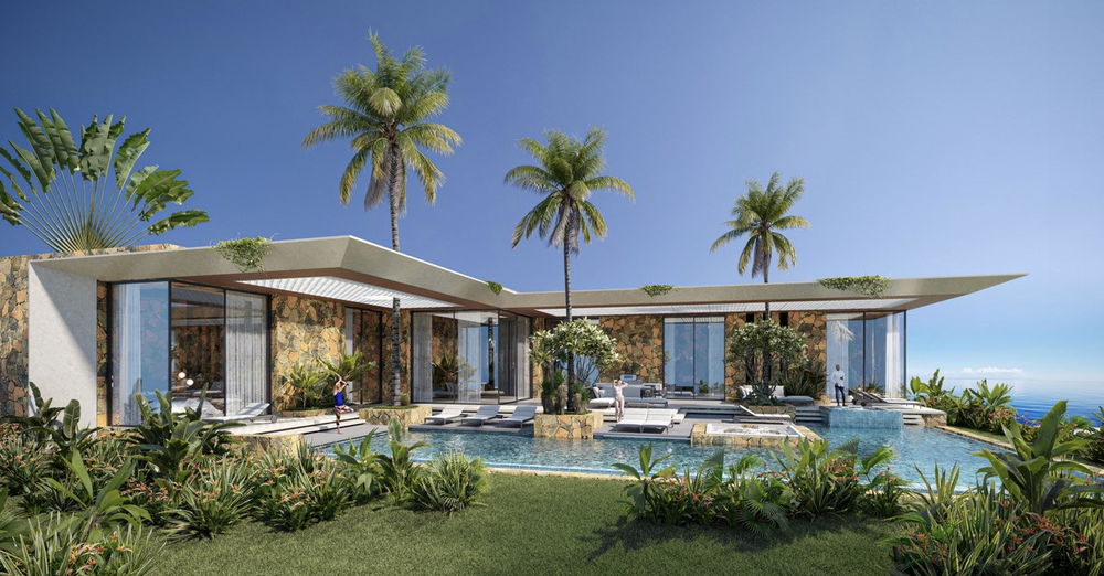 Luxury villa with sea view, golf, spa and personalized services in Bel Ombre, Mauritius 2817789762