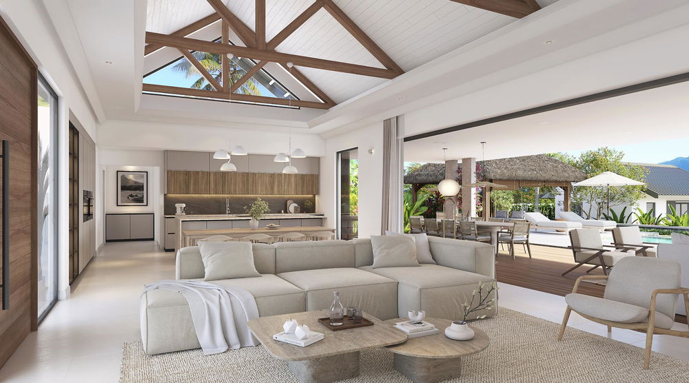Luxury Single-Storey Villa in Tamarin with Pool, Private Orchard and Mountain Views – Exclusive Address in Mauritius 2861670264