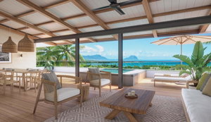 Elegant penthouse in Rivière Noire, top-of-the-range amenities and serenity 2928871578