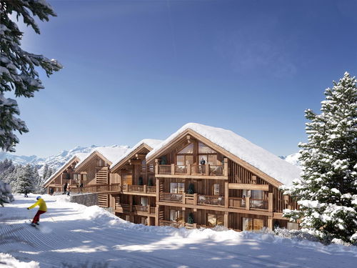 Exceptional penthouse at the foot of the slopes with wellness area in Méribel 3141719261
