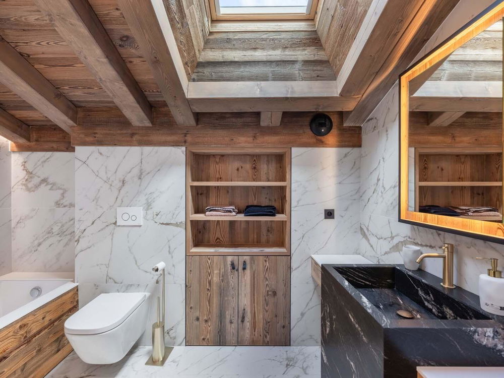 Exceptional penthouse at the foot of the slopes with wellness area in Méribel 3141719261