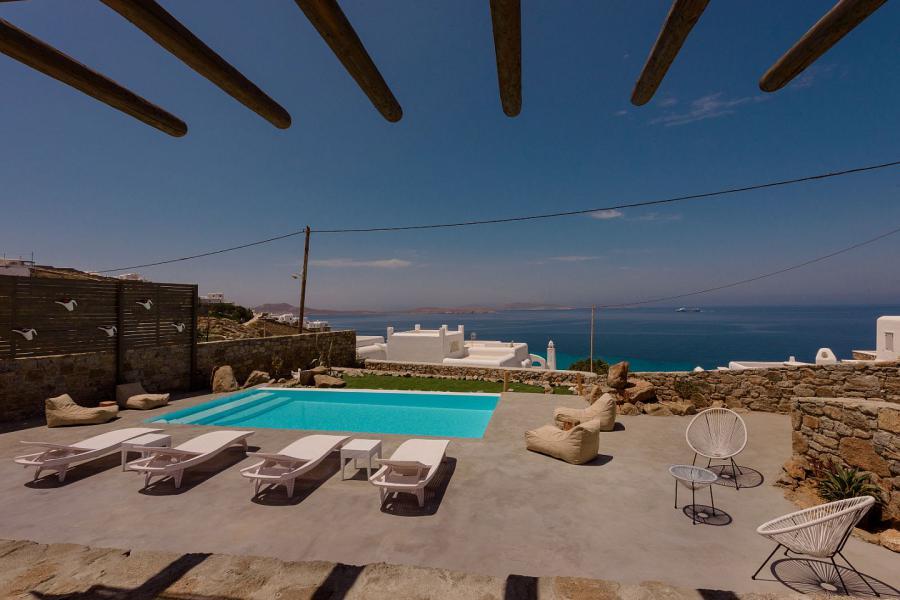 Magnificent villa for sale with pool and sea view in Mykonos, Greece 320390381