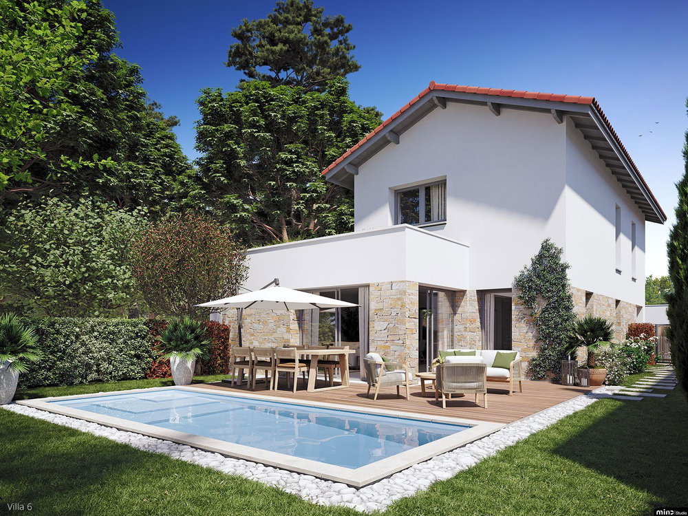 Exceptional T5 Villa with Private Pool in Anglet – Clos Belharra, Exclusive Cinq Cantons District 3232513431