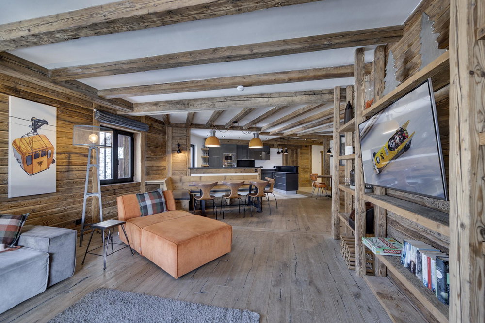 Exceptional 4-Bedroom Apartment in Val d’Isère – Contemporary Chic, Panoramic Views & Private Sauna 327873049