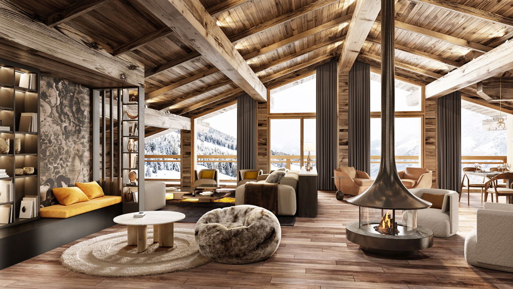 6 bedroom luxury lodge for sale in Courchevel at Moriond 3444169877