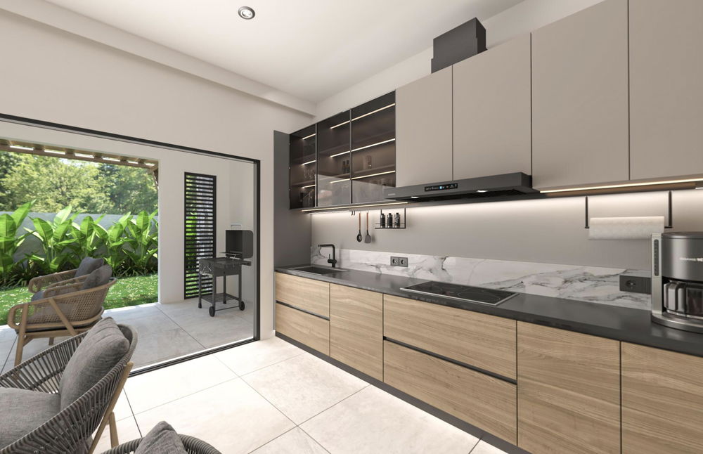 Exceptional Townhouse with Private Garden in the Heart of Tamarin 3446995097