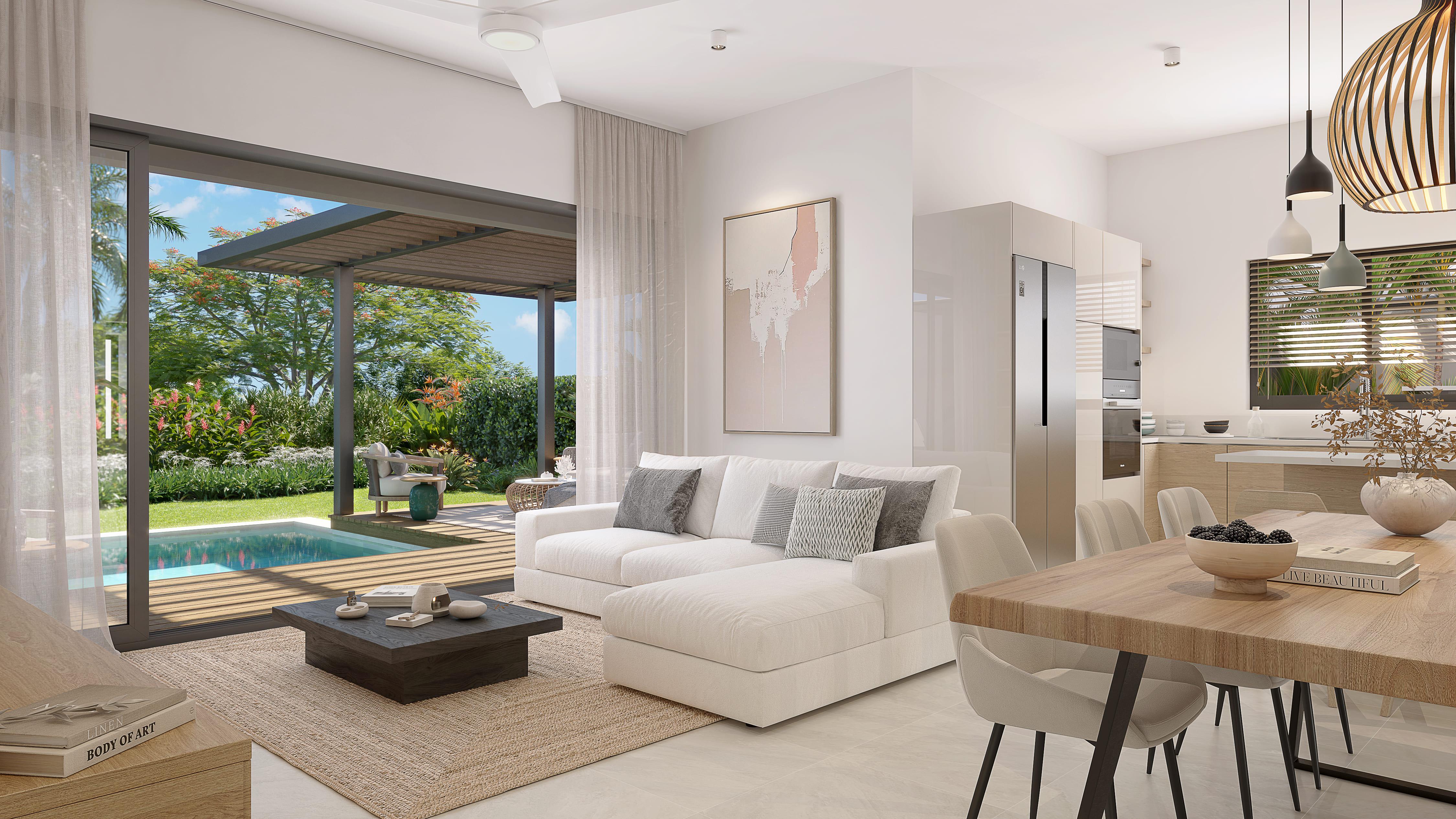 Prestigious 3-bedroom villa in Haute Rive - contemporary elegance in a tropical setting 3497451221