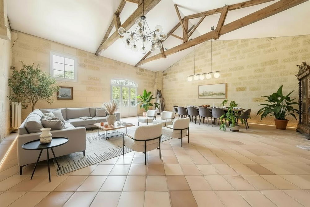 Manor House Near Bordeaux – Prestigious Property in a Quiet Park with Swimming Pool 3506055863