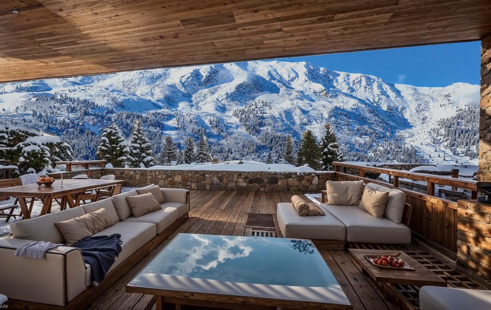 New 3-bedroom apartment – 143 m² with panoramic terrace – Ski-in/Ski-out access | Méribel Morel 3527605542