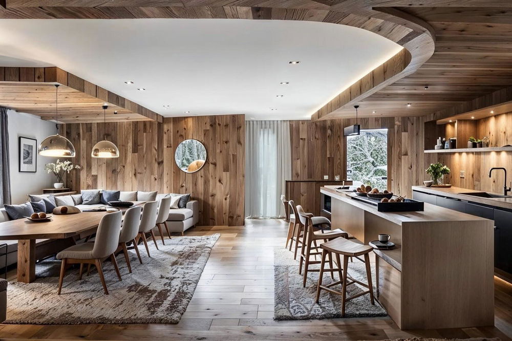 New 3-bedroom apartment – 143 m² with panoramic terrace – Ski-in/Ski-out access | Méribel Morel 3527605542