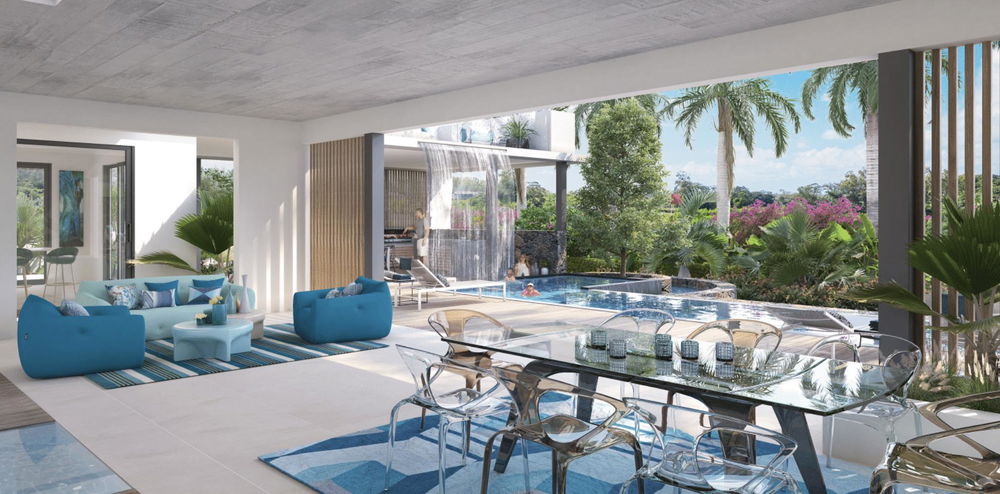 Invest in a luxury villa on the Anahita golf course in the east of Mauritius 3544888821