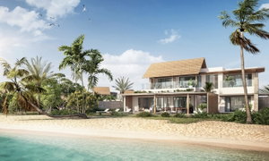 Villa pieds dans l’eau à Wolmar – Face au Morne, vue mer & coucher de soleil – Île Maurice 3556030575