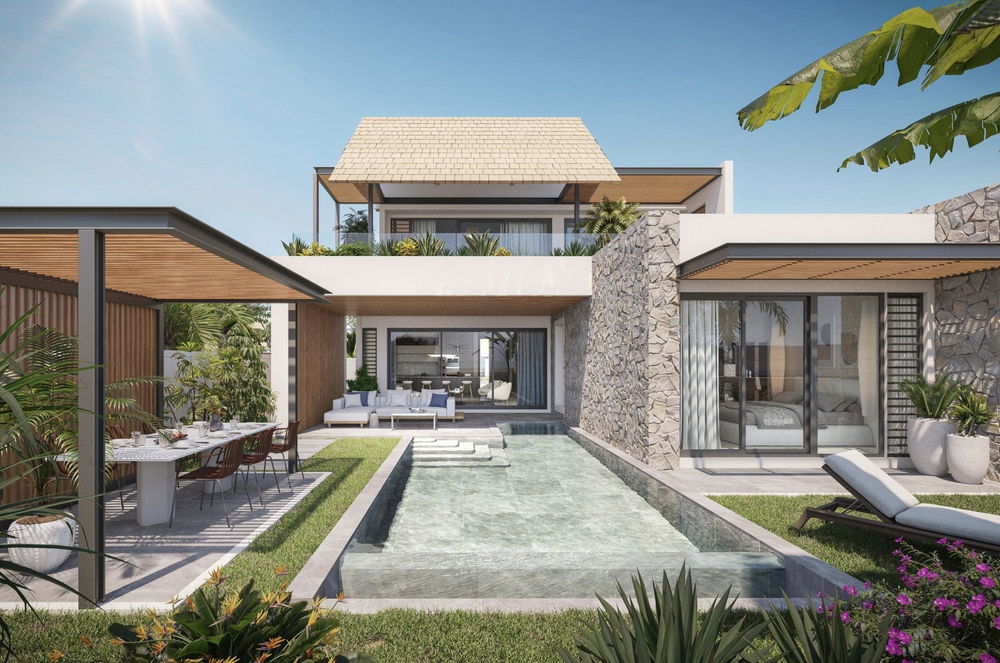 Villa 2 SHOBA : 4 bedrooms, waterfront, 5-star service – Flic en Flac 3556030575