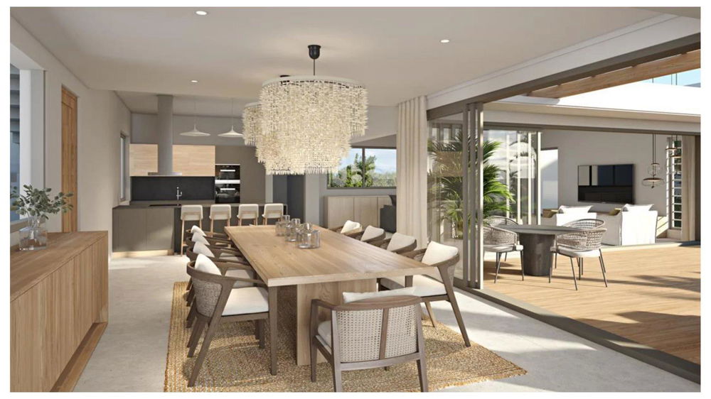 Villa Sunrise: 2,252 m² property with lagoon views and swimming pool in Beau Champ 3561454106