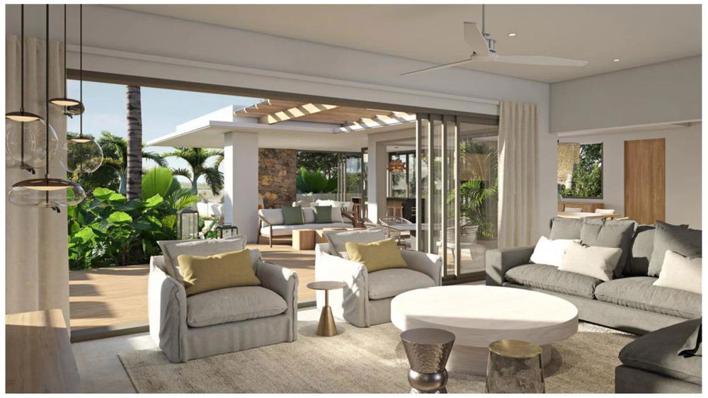 Villa Sunrise: 2,252 m² property with lagoon views and swimming pool in Beau Champ 3561454106