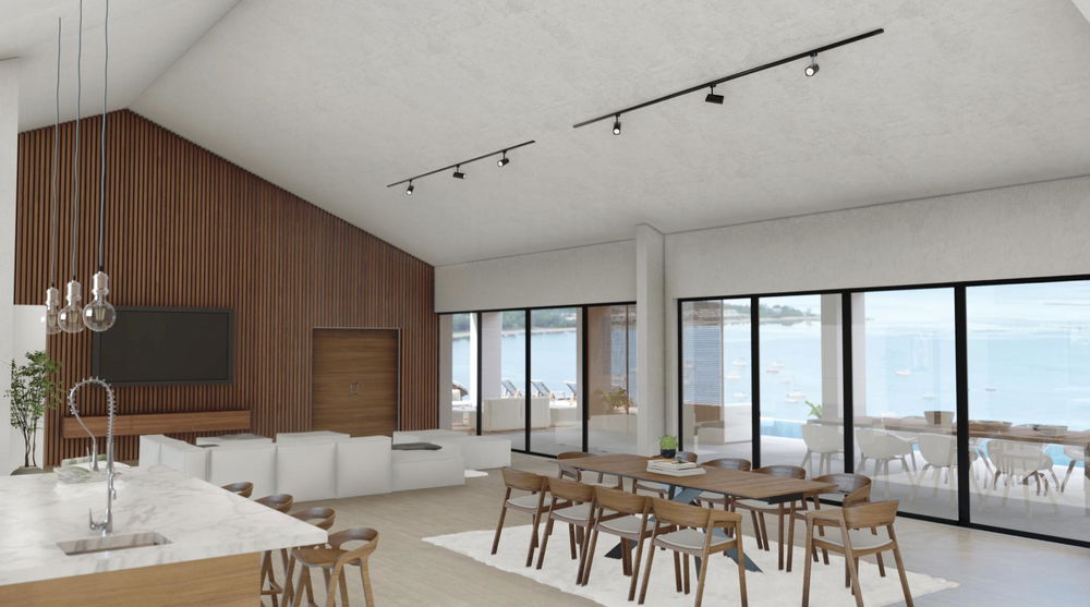 Invest in a magnificent villa with a panoramic view on the Morne and the lagoon of West Mauritius 3651661992