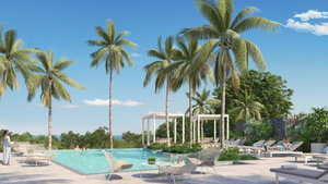 Celimar villa A1 : property 184m², private beach access, swimming pool, golf – Azuri 3677328424