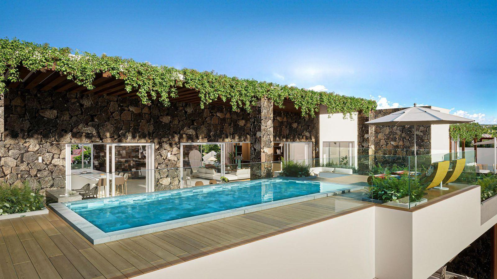 Exceptional Penthouse with Private Rooftop Pool and sea view– Royal Merville Boutique Residence Slug 3720017294